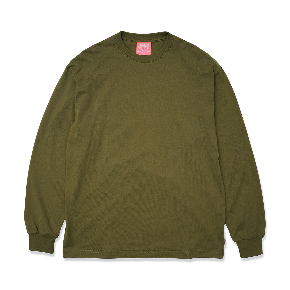TRIBE WEAR BASIC L/S TEE - OLIVE – Prime Skateboard Gallery