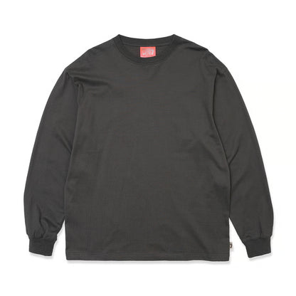 TRIBE WEAR BASIC L/S TEE - CHACOAL GREY