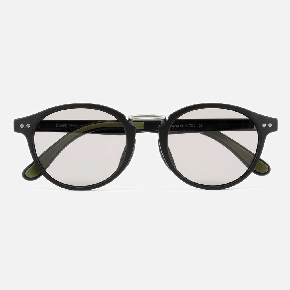 TYMER EYEWEAR / OLIVER - MATT BLACK（TY105-MBK-PGYP）