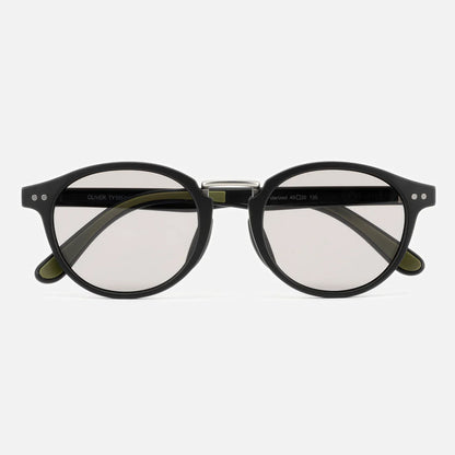 TYMER EYEWEAR / OLIVER - MATT BLACK（TY105-MBK-PGYP）