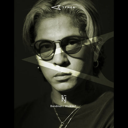 TYMER EYEWEAR / OLIVER - MATT BLACK（TY105-MBK-PGYP）