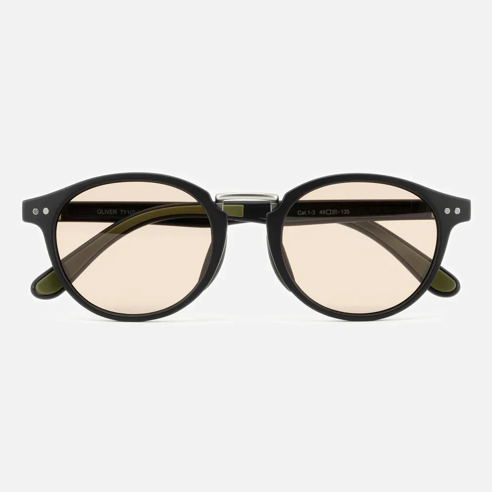 TYMER / OLIVER - MATT BLACK (TY105-MBK-PGYP)