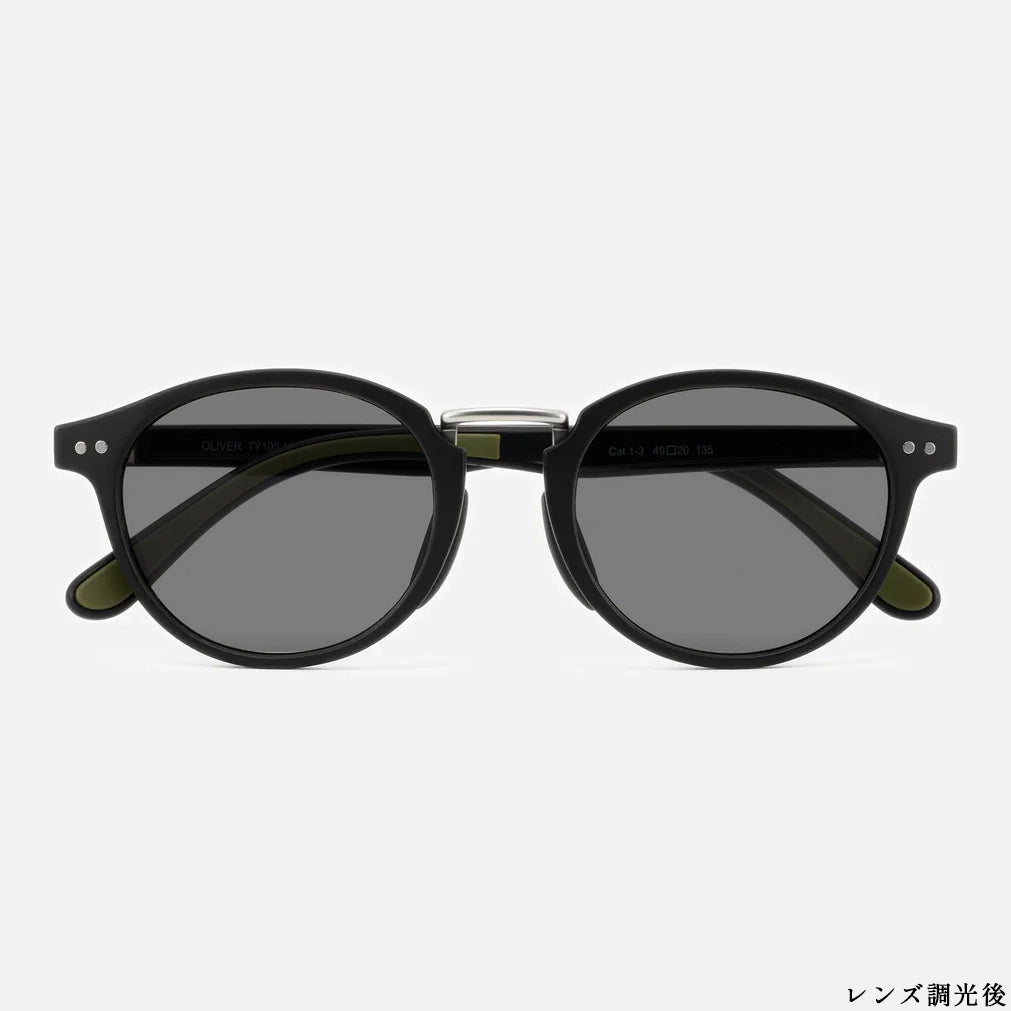 TYMER / OLIVER - MATT BLACK (TY105-MBK-PGYP)