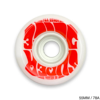 OJ WHEELS / TEAM / SUPER JUICE MINI WHITE&RED - 55MM / 78A