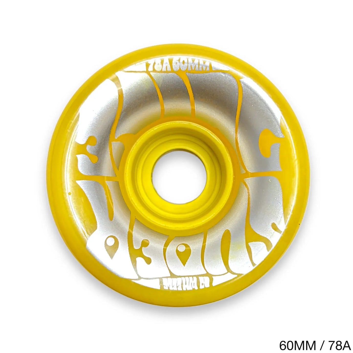 OJ WHEELS / TEAM / SUPER JUICE NEON YELLOW - 60MM