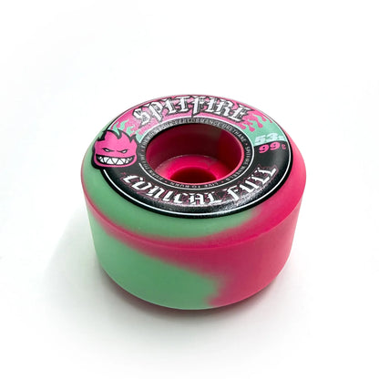 SPITFIRE / TEAM / F4 CONICAL FULL | PINK&TEAL SWIRL - 53MM / 99A