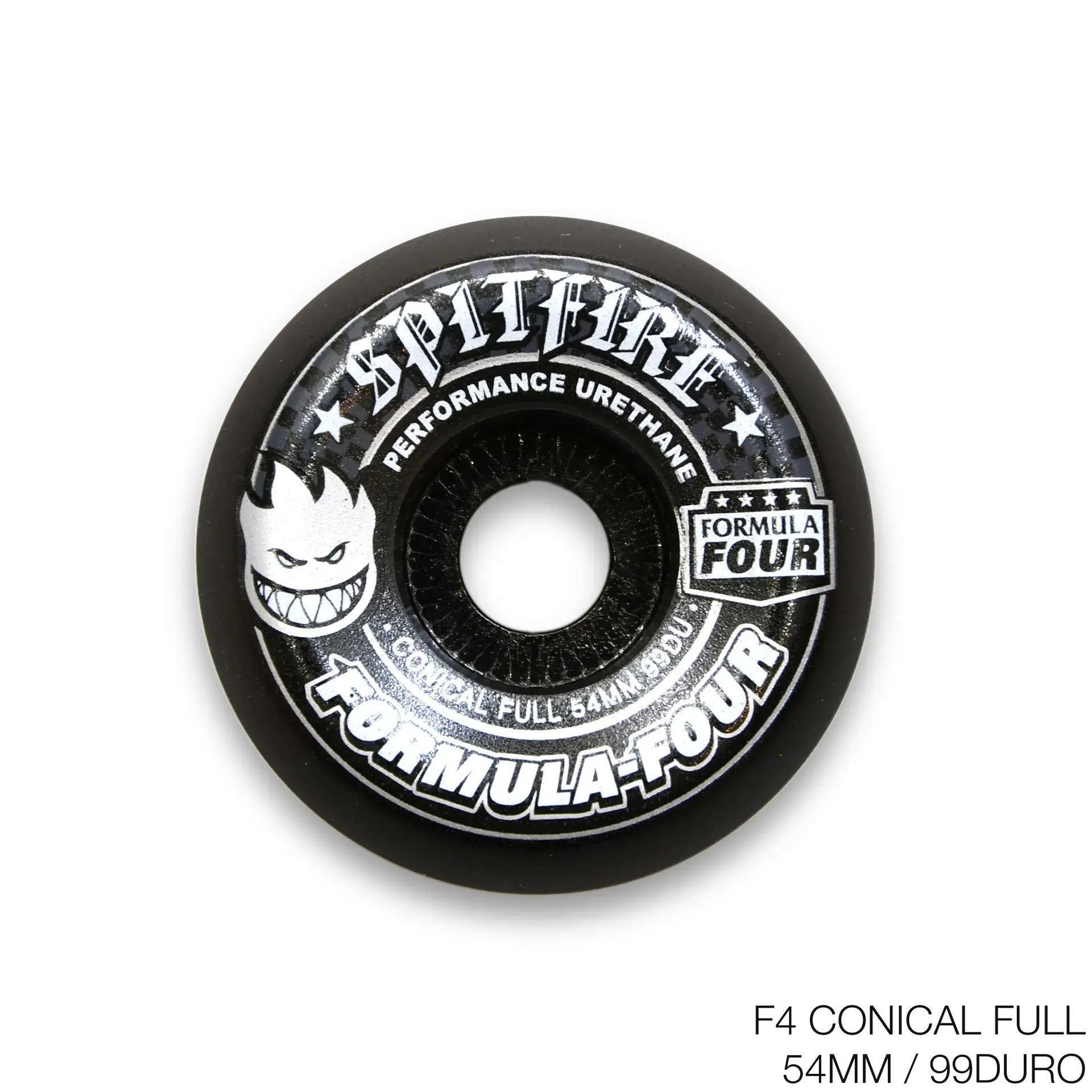 SpitFire 54mm bighead white purple 99a - Proper Rideshop