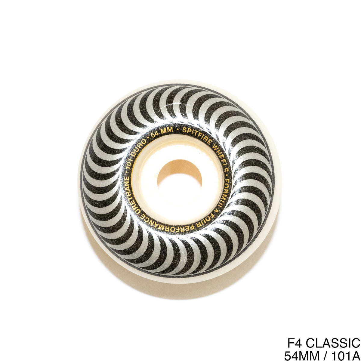 SPITFIRE ウィール TEAM F4 CLASSIC - 54MM / 101A – Prime Skateboard 