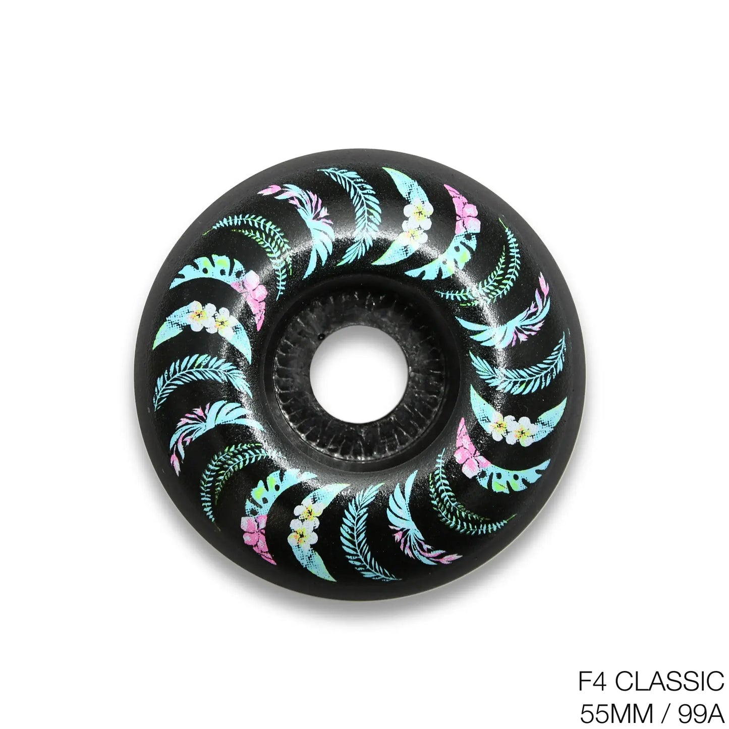 SPITFIRE / TEAM F4 CLASSIC FLORAL BLACK - 55MM / 99A