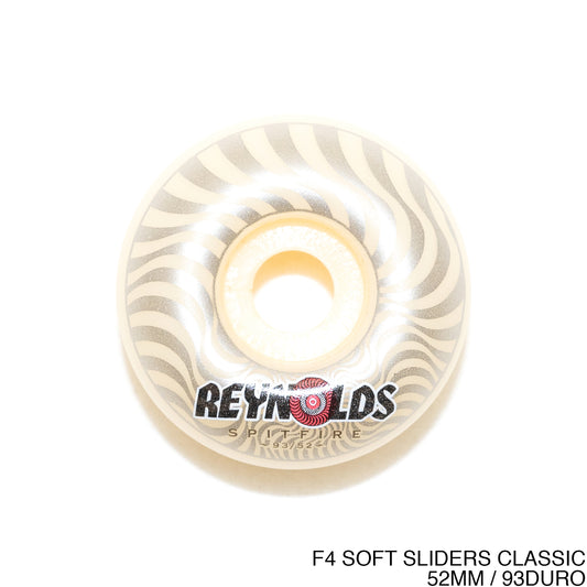 SPITFIRE ANDREW REYNOLDS F4 SOFT SLIDERS CLASSIC - 52MM / 93DURO
