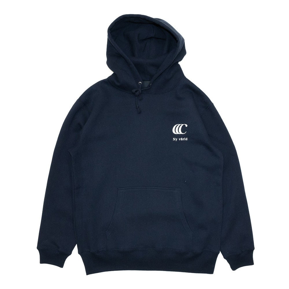 CLUMSY PICTURES DRAGON HOODY - NAVY