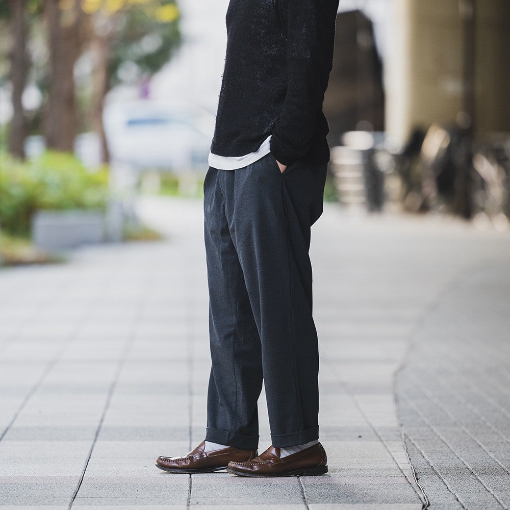 clumsy. Pictures パンツ VINTAGE 2 PLEATS WOOL PANTS - LIGHT GREY 