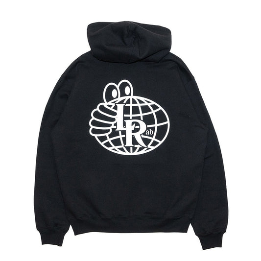 LAST RESORT AB パーカー ATLAS HOODIE - BLACK