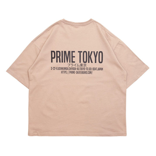 Prime Tシャツ SOUVENIER STAFF S/S TEE - DUSTY PINK