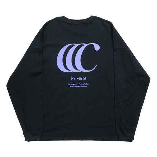 clumsy. Pictures ロングスリーブTシャツ LIMITED CCC L/S TEE - BLACK/PURPLE