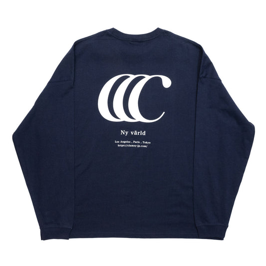 clumsy. Pictures ロングスリーブTシャツ LIMITED CCC L/S TEE - NAVY/WHITE