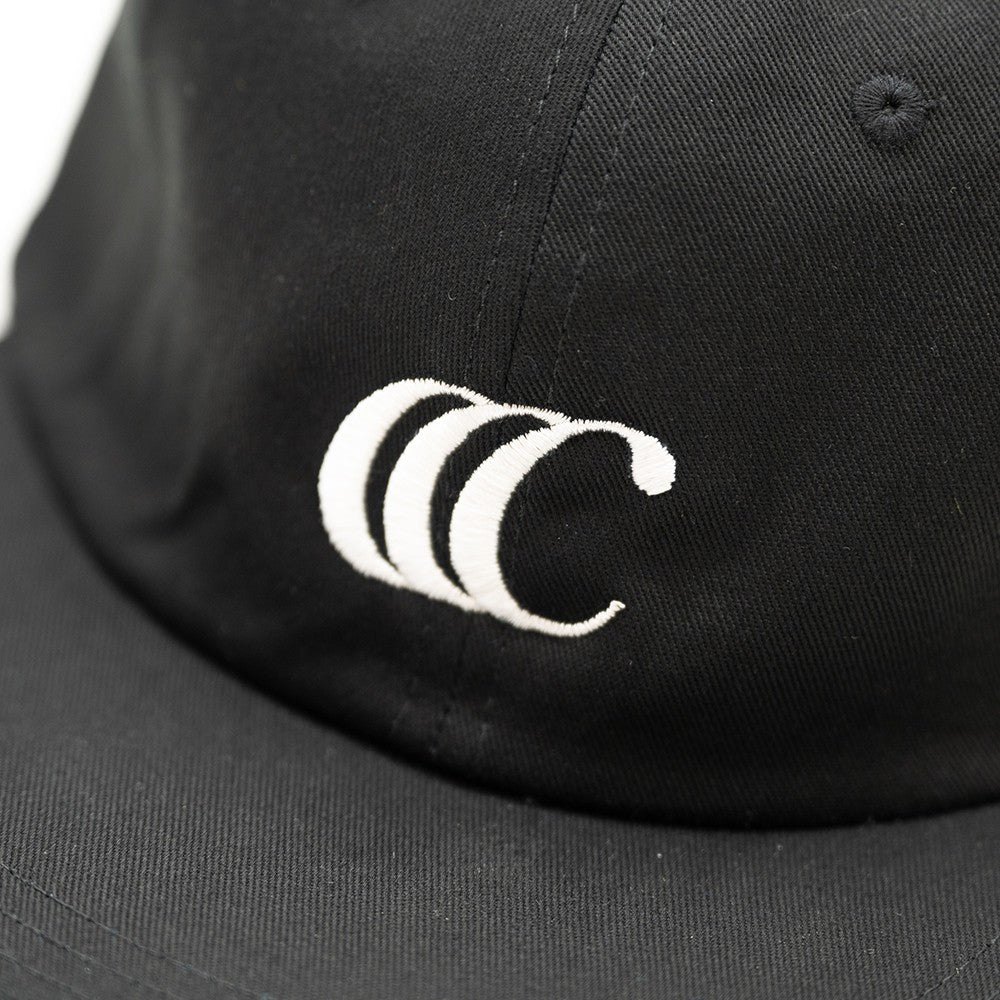 CLUMSY PICTURES CCC EMBROIDERED CAP - BLACK