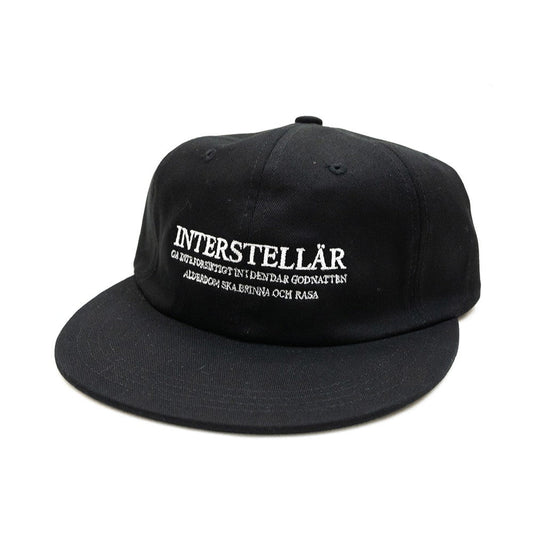 clumsy. Pictures キャップ INTERSTELLAR EMBROIDERED CAP - BLACK