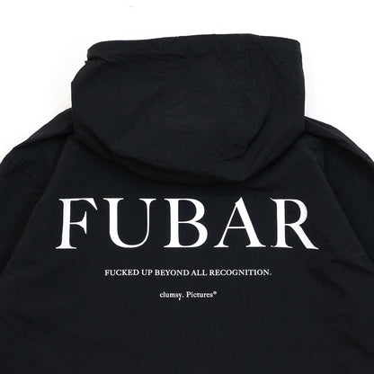 CLUMSY PICTURES FUBAR ANORAK JACKET - BLACK