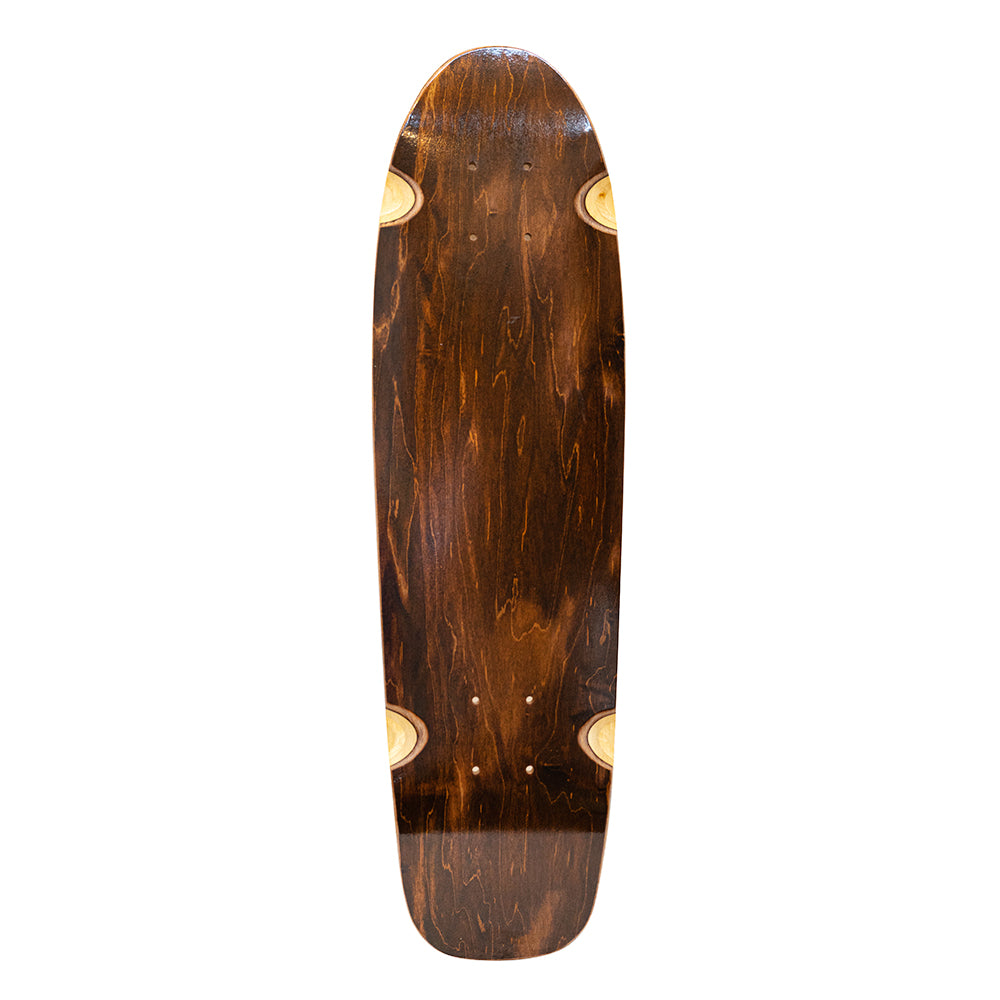 BLANK ブランククルーザーデッキ CRUISER BROWN STAIN (無地) - 7.625