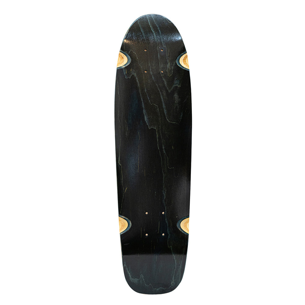 BLANK ブランククルーザーデッキ CRUISER BLACK STAIN (無地) - 7.625