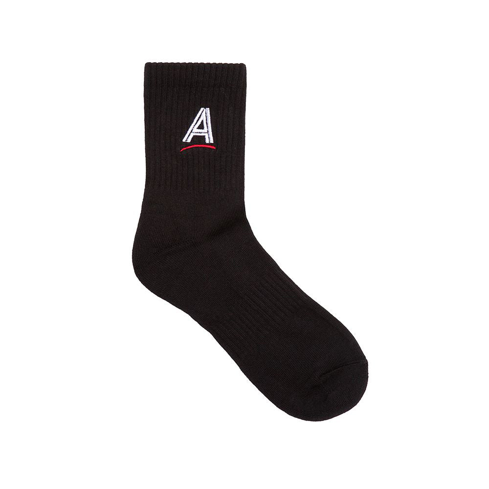 ALLTIMERS ソックス EMB ESTATE SOCKS - BLACK