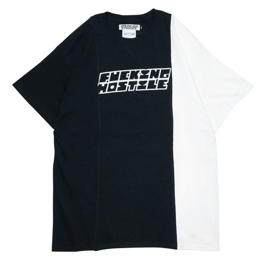 DREAMLAND SYNDICATE Tシャツ CUTUP S/S TEE (XLサイズ) - BLACK/WHITE