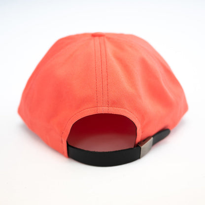 CLUMSY PICTURES CCC EMB CAP - NEON CORAL