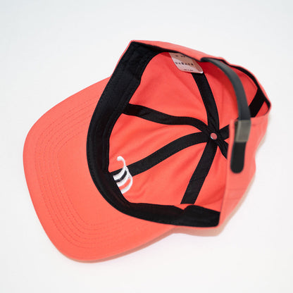 CLUMSY PICTURES CCC EMB CAP - NEON CORAL