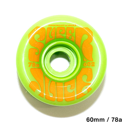 OJ WHEELS  クルーザーウィール TEAM SUPER JUICE GREEN - 60MM / 78A