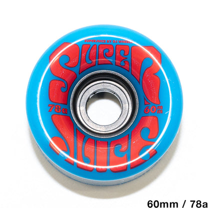 OJ WHEELS  クルーザーウィール TEAM SUPER JUICE BLUE - 60MM / 78A