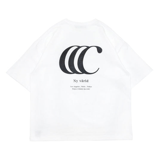 clumsy. Pictures Tシャツ LIMITED CCC S/S WIDE TEE - WHITE/BLACK
