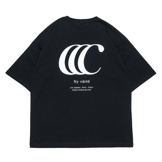 clumsy. Pictures Tシャツ LIMITED CCC S/S WIDE TEE - BLACK/WHITE