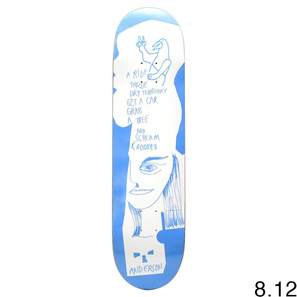 KROOKED デッキ MIKE ANDERSON TERRITORY - 8.12