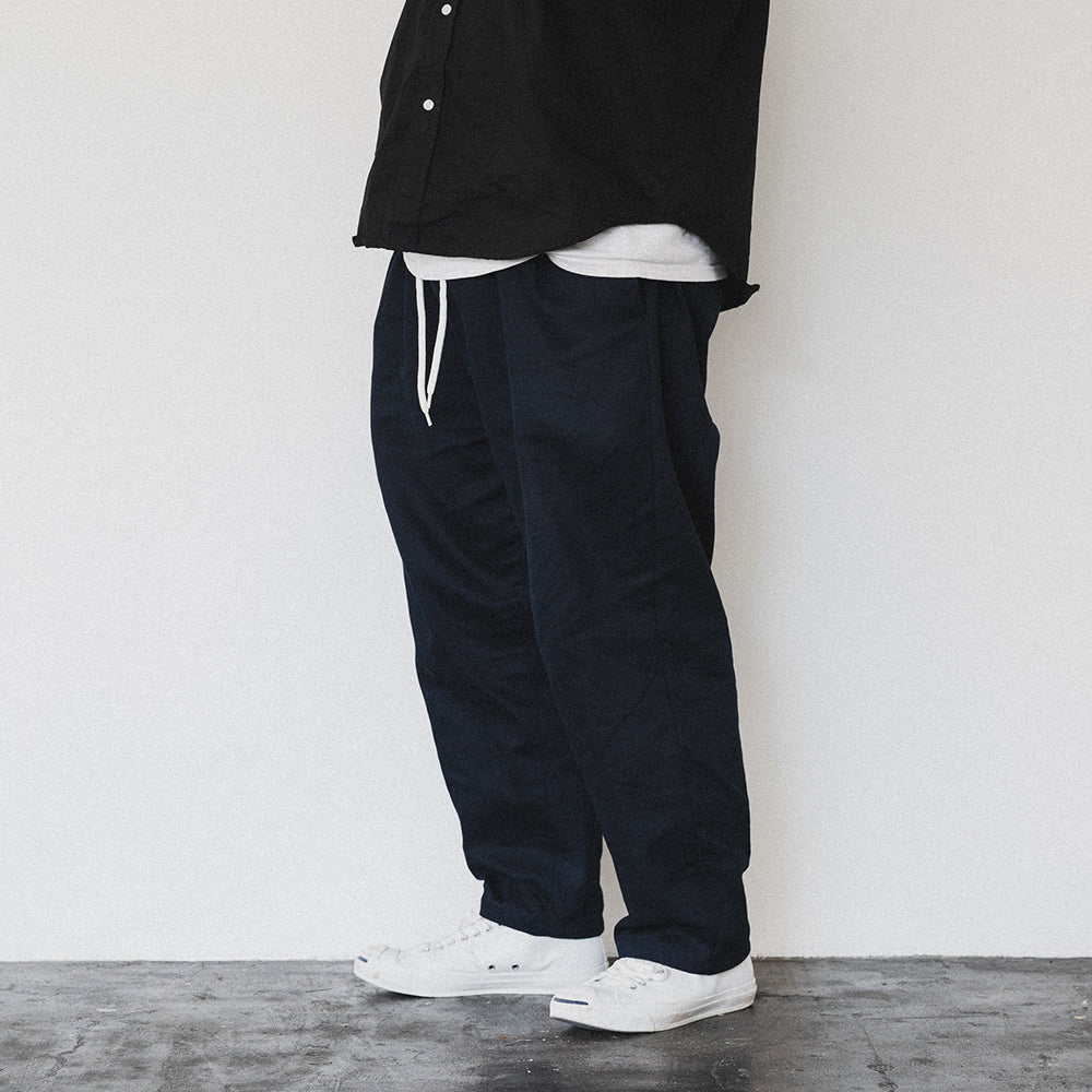 clumsy. Pictures パンツ VINTAGE 2 PLEATS EASY PANTS - NAVY – Prime 