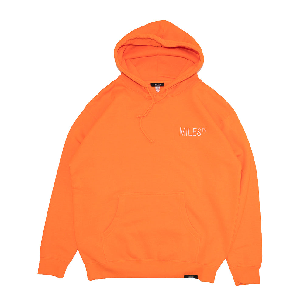 MILES™ パーカー LOGO HIT HOODIE - SAFETY ORANGE