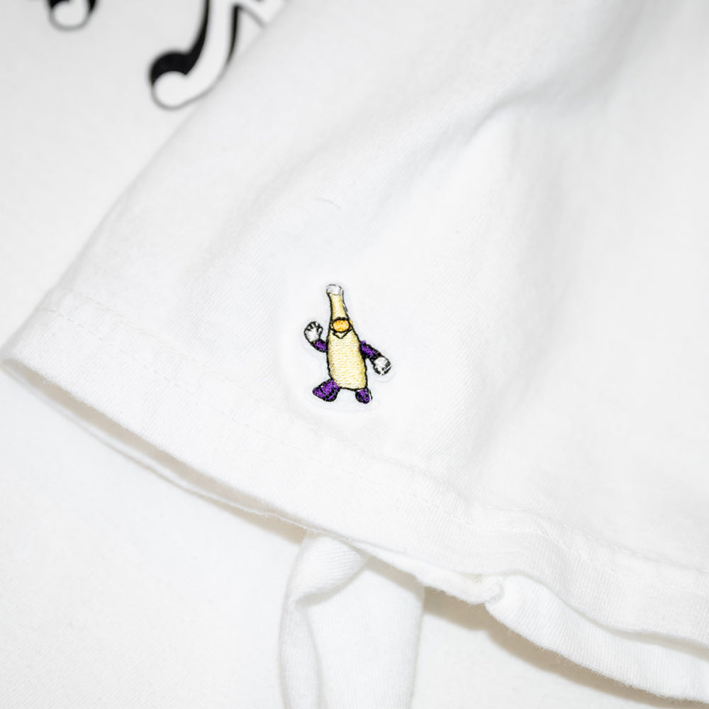 BRAVURA RECORDS 02 S/S TEE - WHITE