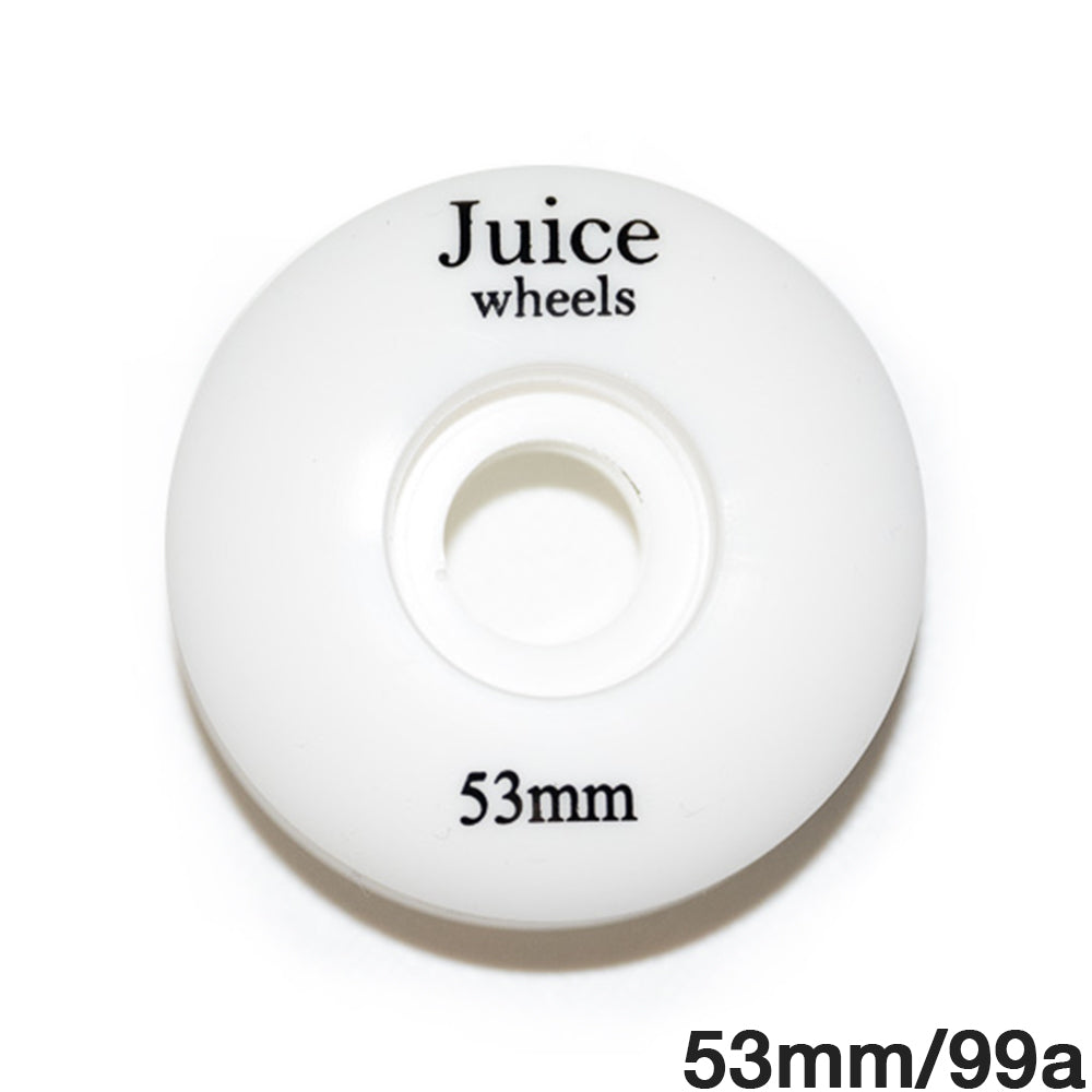 JUICE WHEEL WHITE - 53MM / 99A – Prime Skateboard Store