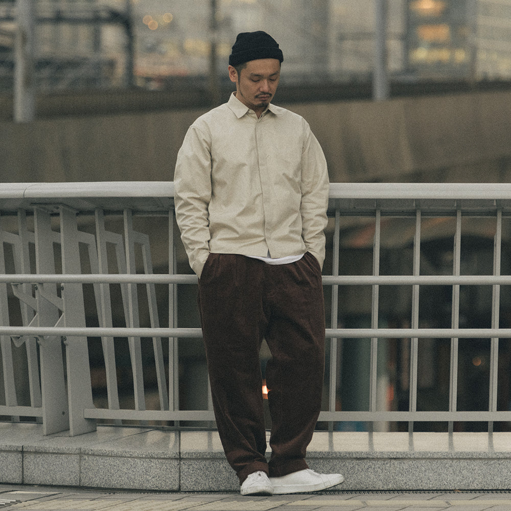 clumsy. Pictures パンツ 2 PLEATS TRAD CORD - LIGHT BROWN – Prime 