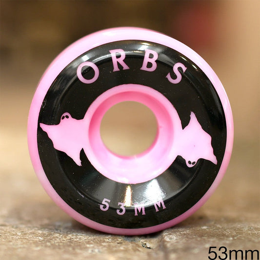 ORBS ウィール TEAM SPECTERS SWIRL FULL CONICAL PINK/WHITE - 53MM/99A