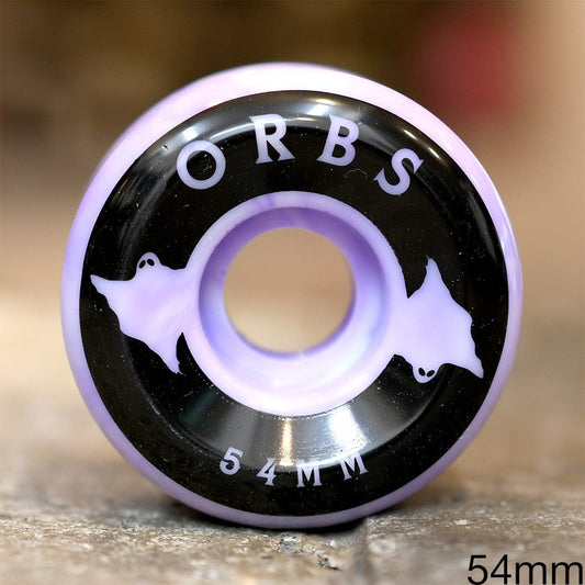 ORBS ウィール TEAM SPECTERS SWIRL FULL CONICAL PURPLE/WHITE - 54MM/99A