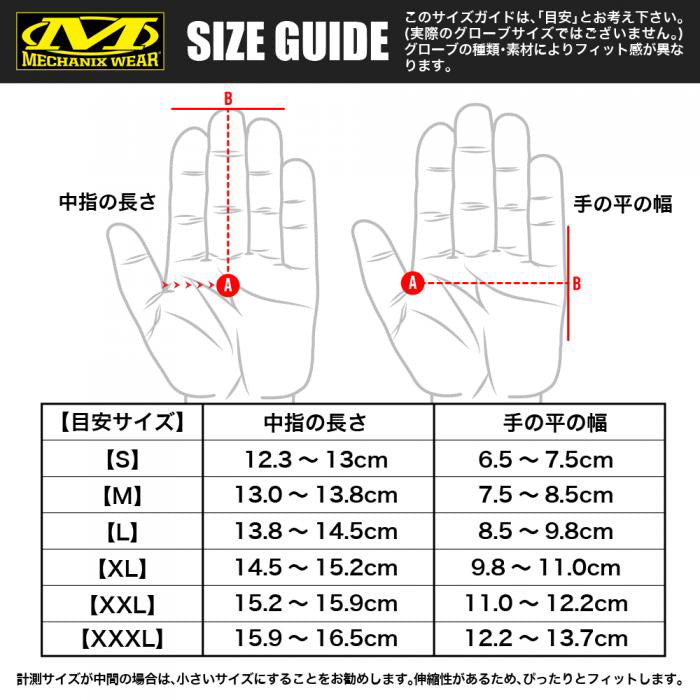 MECHANIX WEAR ORIGINAL GLOVE - BLACK/WHITE