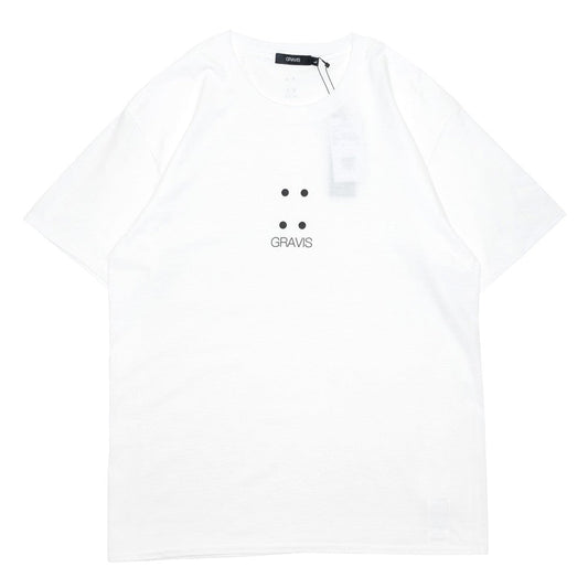 GRAVIS SKATEBOARDING Tシャツ 4 DOTS T-SHIRT - WHITE