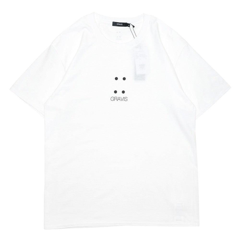 GRAVIS SKATEBOARDING Tシャツ 4 DOTS T-SHIRT - WHITE
