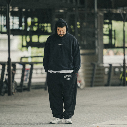 clumsy. Pictures スエットパンツ COLLEGE SWEAT PANTS - BLACK