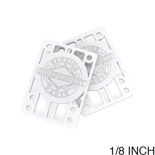 INDEPENDENT スペースパッド 1/8 INCH RISER/SPACE PAD - WHITE