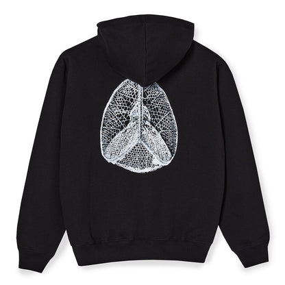POLAR SKATE CO パーカー STRUCTUAL ORDER HOODIE (22WIN)- BLACK